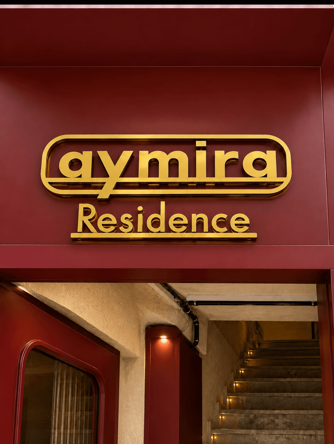 Aymira Residence giriş alanı